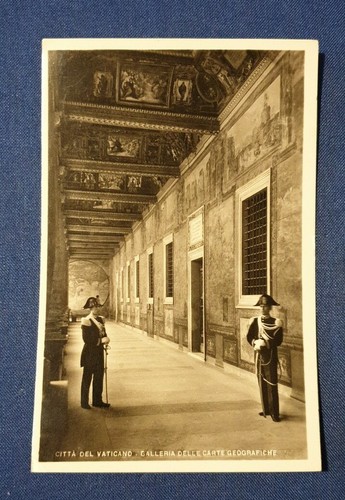 Gendarmi pontifici cartolina - gendarmi,