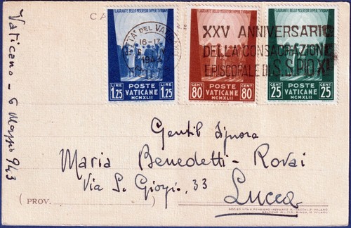 Vaticano 1943 opere di - 1943,