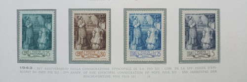 1943 vaticano episcopato - vaticano,