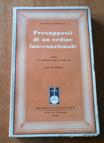 Guido gonella presupposti - gonella, di