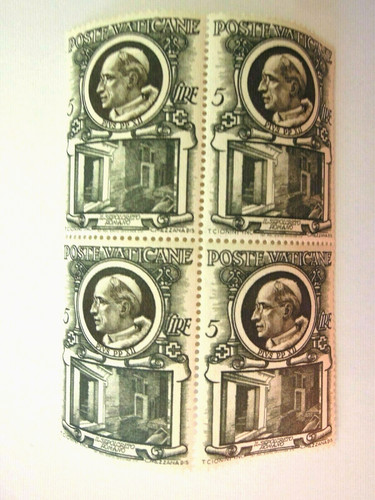 Lire 1943 poste vaticane - 5,