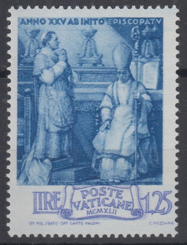 Vaticano 1943 episcopato 25 - vaticano,